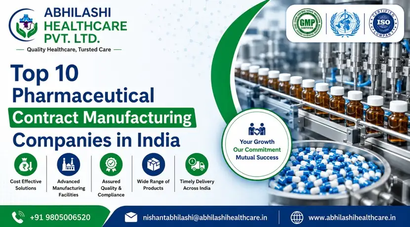 pharmaceutical contract manufacturing companies